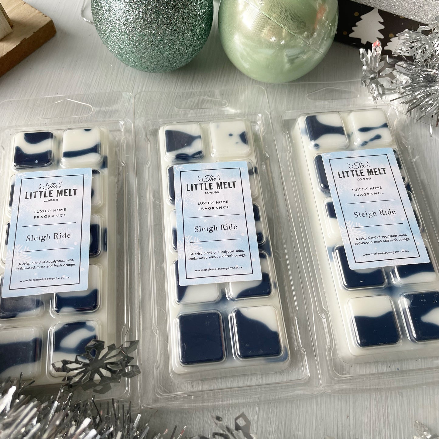 Sleigh Ride Wax Melt Snap Bar