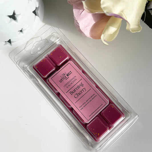 K-Ali Burning Cherry Wax Melt Snap Bar