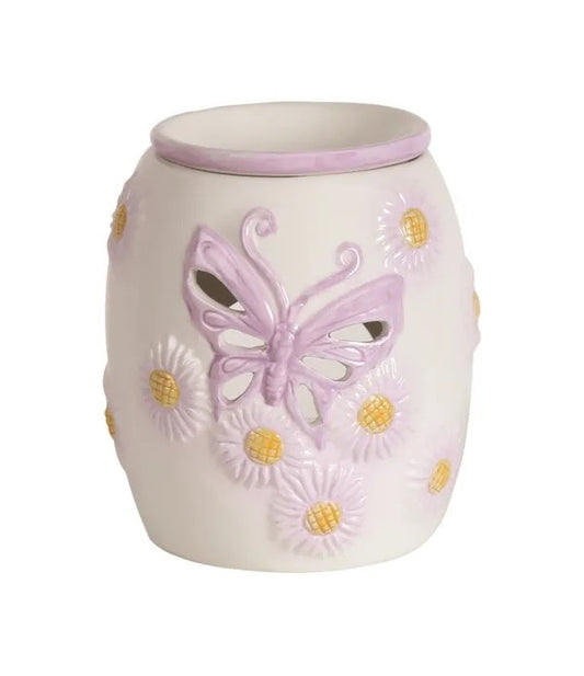 Butterfly Wax Melt Burner - Tea-Light - Lilac