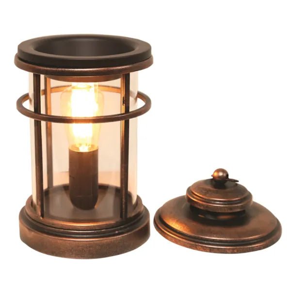 Edison Lantern Electric Wax Melt Burner – Copper 22cm