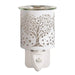 Plug-In White Glass Heart Tree Wax Melt Burner