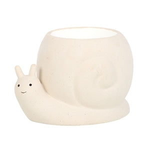 Snail Ceramic Wax Burner 10.5cm - Tea-Light )