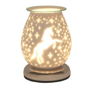 White Satin Unicorn Electric Wax Melt Warmer