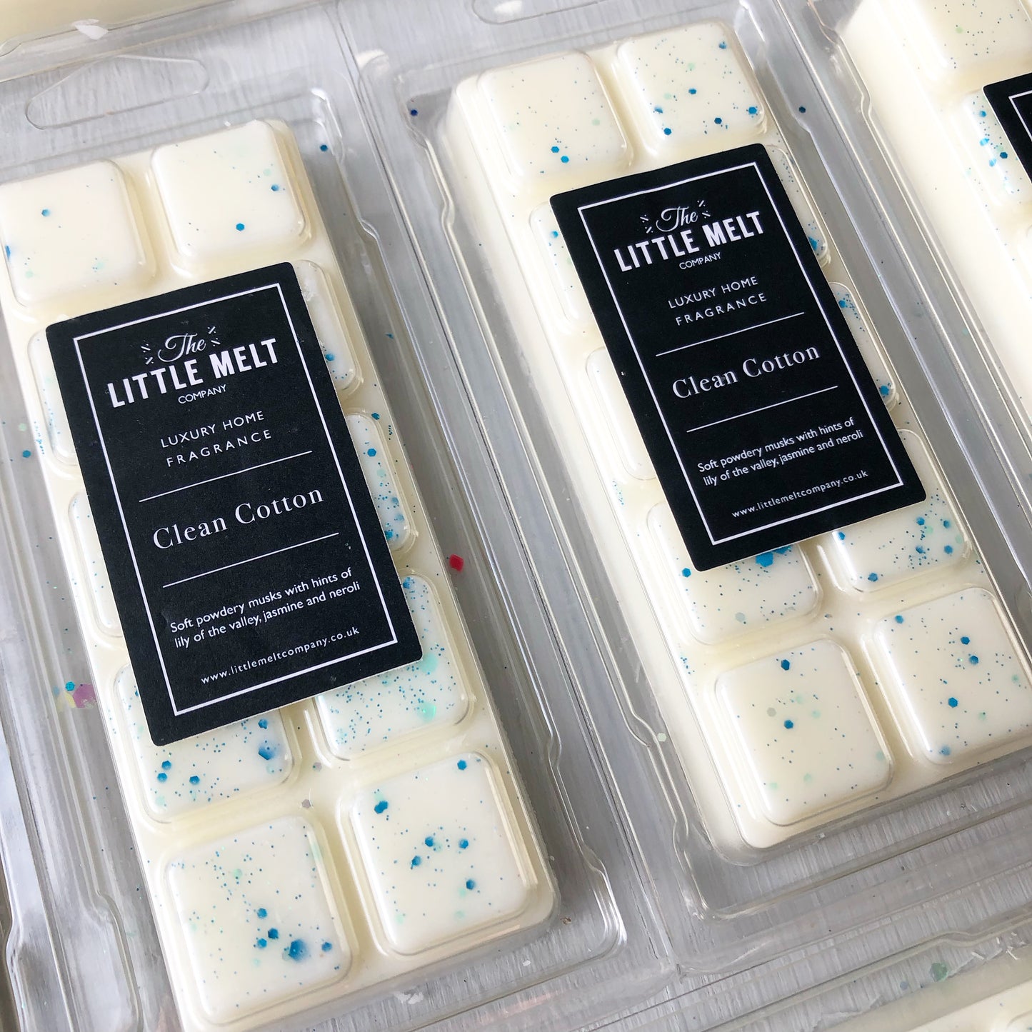 Clean Cotton Wax Melt Snap Bar