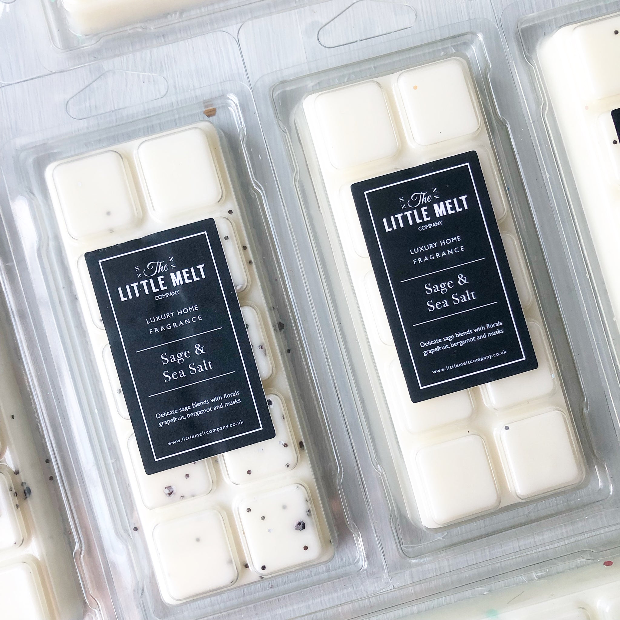 Sage & Sea Salt Wax Melt Snap Bar The Little Melt Company