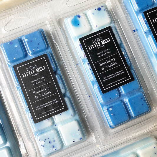 Blueberry & Vanilla Soy Wax Melt Bar