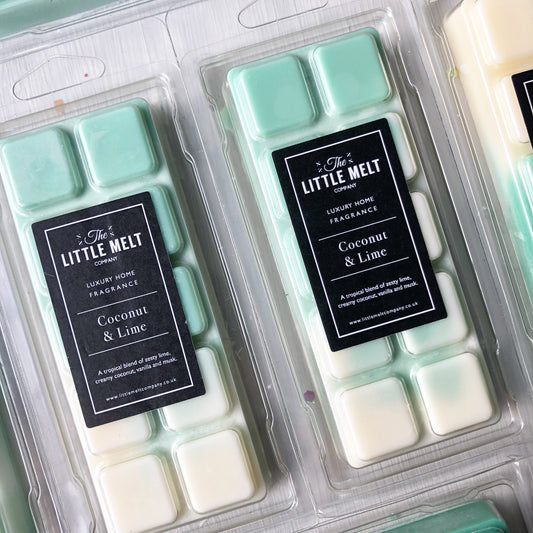 Coconut & Lime Wax Melt Snap Bar